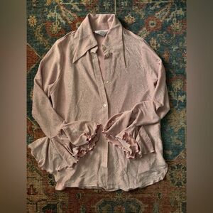 Sleeper top pink shimmer